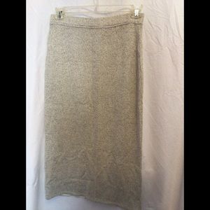 Skirt Knit side slit, soft,size 10